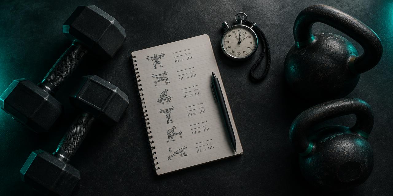 Your goal, time and gear, one complete session
